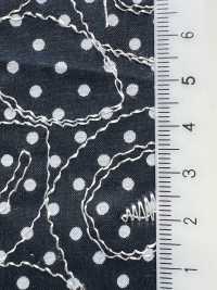 KPL600-DK2-54 60 Rasendruck-Stickereien[Textilgewebe] Uni Textile(Komon Studio) Sub-Foto