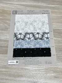KCL600-D698 60 Rasenstickereien[Textilgewebe] Uni Textile(Komon Studio) Sub-Foto