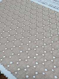 KKF2744CD-D2 Polyester-Raschelspitze[Textilgewebe] Uni Textile(Komon Studio) Sub-Foto