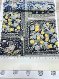 7026-615-6 60 Lawn Ripple Taschentuch Muster[Textilgewebe] HOKKOH Sub-Foto