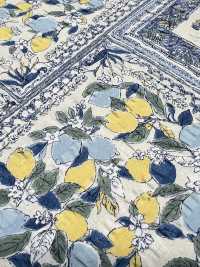 7026-615-6 60 Lawn Ripple Taschentuch Muster[Textilgewebe] HOKKOH Sub-Foto
