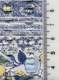 7026-615-6 60 Lawn Ripple Taschentuch Muster[Textilgewebe] HOKKOH Sub-Foto