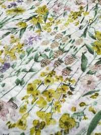 8026-680-7 80 Lawn Miracle Wave Aquarellblumen[Textilgewebe] HOKKOH Sub-Foto
