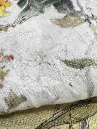 8026-780-1 100 % Leinen Aquarell Blumen[Textilgewebe] HOKKOH Sub-Foto