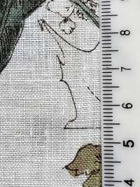 8026-780-1 100 % Leinen Aquarell Blumen[Textilgewebe] HOKKOH Sub-Foto