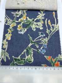 8026-790-2 Leinenwebstuhl Mit Handgemalten Blumen[Textilgewebe] HOKKOH Sub-Foto