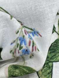 8026-790-2 Leinenwebstuhl Mit Handgemalten Blumen[Textilgewebe] HOKKOH Sub-Foto