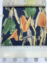 8026-790-3 Leinenwebstuhl Mit Blumenmuster[Textilgewebe] HOKKOH Sub-Foto
