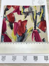 8026-790-3 Leinenwebstuhl Mit Blumenmuster[Textilgewebe] HOKKOH Sub-Foto
