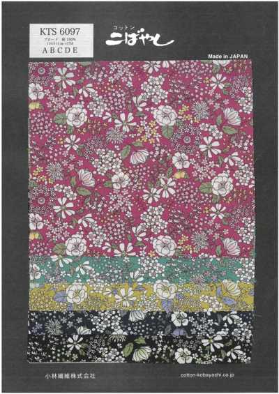 KTS6097 Feinwebware mit Blumenprint