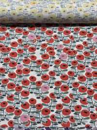 KTS7102 Breittuch Bonbon Hana Print[Textilgewebe] Sub-Foto
