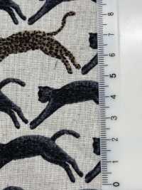 KTS7103 Leinen Loomstate Katze Seigaiha Druck[Textilgewebe] Sub-Foto