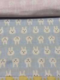 KTS3217 Doppelter Gaze-Kaninchen-Druck[Textilgewebe] Sub-Foto