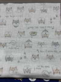 KTS6485 Doppelter Gaze-Shiba-Inu-Druck[Textilgewebe] Sub-Foto