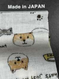 KTS6485 Doppelter Gaze-Shiba-Inu-Druck[Textilgewebe] Sub-Foto