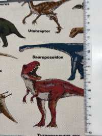 KTS6036 Twill-Dinosaurier-Print[Textilgewebe] Sub-Foto