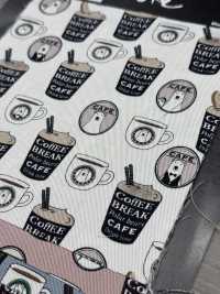 KTS7066 Twill Barista Bärendruck[Textilgewebe] Sub-Foto