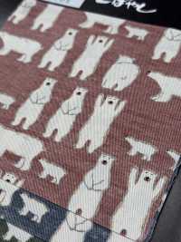 KTS7108 Twill Banzai Eisbär-Druck[Textilgewebe] Sub-Foto