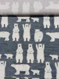 KTS7108 Twill Banzai Eisbär-Druck[Textilgewebe] Sub-Foto