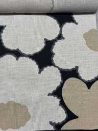 UP5928 Leinen Leinen Canvas Pfirsich Blumendruck[Textilgewebe] Sub-Foto