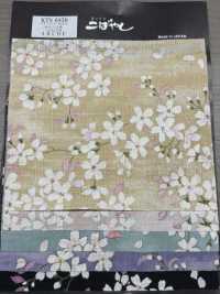 KTS6850 Kreuz Des Südens Sakura Musterdruck[Textilgewebe] Sub-Foto