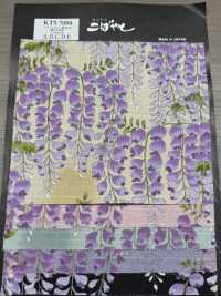 KTS7094 Southern Cross Glyzinien Blumenmuster Druck[Textilgewebe] Sub-Foto
