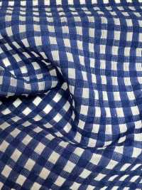 KKF7906-D1 T/C Check Organza[Textilgewebe] Uni Textile(Komon Studio) Sub-Foto
