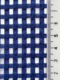 KKF7906-D1 T/C Check Organza[Textilgewebe] Uni Textile(Komon Studio) Sub-Foto