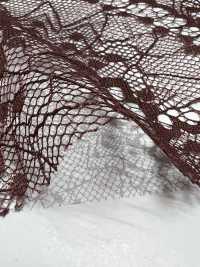 KKF8250-58-D5 Weiche, Breite Raschelspitze Mit Zwei Ohren, Große Breite[Textilgewebe] Uni Textile(Komon Studio) Sub-Foto