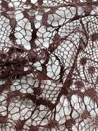KKF8250-58-D5 Weiche, Breite Raschelspitze Mit Zwei Ohren, Große Breite[Textilgewebe] Uni Textile(Komon Studio) Sub-Foto