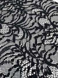 KKF8455-W-D1 Polyester Grand Raschel Spitze Breite[Textilgewebe] Uni Textile(Komon Studio) Sub-Foto