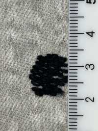 ON43698ID Leinen-Denim-ähnliche Stickerei, 4-Zoll-Punkt (Indigo-Stil)[Textilgewebe] Oharayaseni Sub-Foto