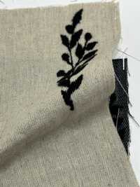 ON43699ID Leinen, Leinen, Denim-ähnliche Stickerei, 4 Zoll, Ernte (Indigo-Stil)[Textilgewebe] Oharayaseni Sub-Foto