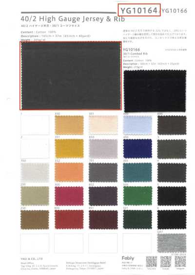 YG10164 40/2 feinmaschiger Jersey