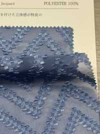 KKF4190-D300 Schnittmuster D300 Chiffon-Jacquard[Textilgewebe] Uni Textile(Komon Studio) Sub-Foto