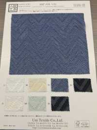 KKF4190-D300 Schnittmuster D300 Chiffon-Jacquard[Textilgewebe] Uni Textile(Komon Studio) Sub-Foto