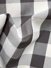 KKF1940CD-W-D1 Weites Seersucker-Karo[Textilgewebe] Uni Textile(Komon Studio) Sub-Foto