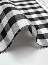 KKF1940CD-W-D2 Weites Seersucker-Karo[Textilgewebe] Uni Textile(Komon Studio) Sub-Foto