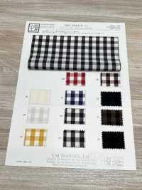 KKF1940CD-W-D2 Weites Seersucker-Karo[Textilgewebe] Uni Textile(Komon Studio) Sub-Foto