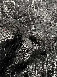 KKF2980-D1 Luftiger Fransentüll[Textilgewebe] Uni Textile(Komon Studio) Sub-Foto