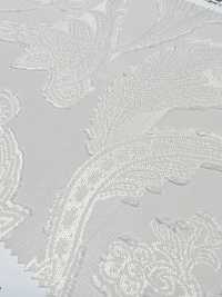 KKF4190-D301 Chiffon-Schnitt-Jacquard[Textilgewebe] Uni Textile(Komon Studio) Sub-Foto