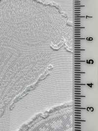 KKF4190-D301 Chiffon-Schnitt-Jacquard[Textilgewebe] Uni Textile(Komon Studio) Sub-Foto
