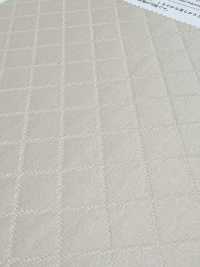 KKF4955-W-D1 Heller Gesteppter Jacquard[Textilgewebe] Uni Textile(Komon Studio) Sub-Foto