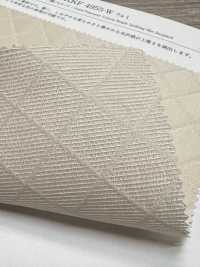 KKF4955-W-D1 Heller Gesteppter Jacquard[Textilgewebe] Uni Textile(Komon Studio) Sub-Foto