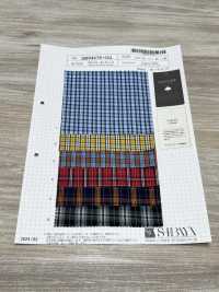 SB94275-OG 100/2 Tartan-Karo[Textilgewebe] SHIBAYA Sub-Foto