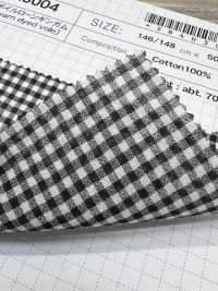 SB4H3004 Baumwollgarngefärbter Voile-Lawn-Gingham[Textilgewebe] SHIBAYA Sub-Foto