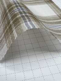 SB4H3005 Baumwollgarngefärbter Voile-Lawn-Check[Textilgewebe] SHIBAYA Sub-Foto