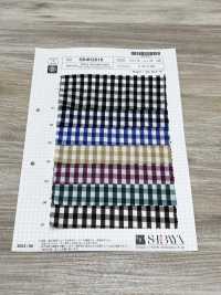 SB4H2016 Ripple-Gingham-Karo[Textilgewebe] SHIBAYA Sub-Foto