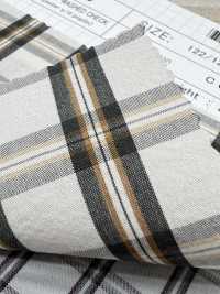 SB4H2027 Baumwolle & ECOPET Washed Check[Textilgewebe] SHIBAYA Sub-Foto