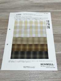 45080 Maruude Baumwoll-Breittuch, 50 Fäden, Ombre-Karo[Taste] SUNWELL Sub-Foto